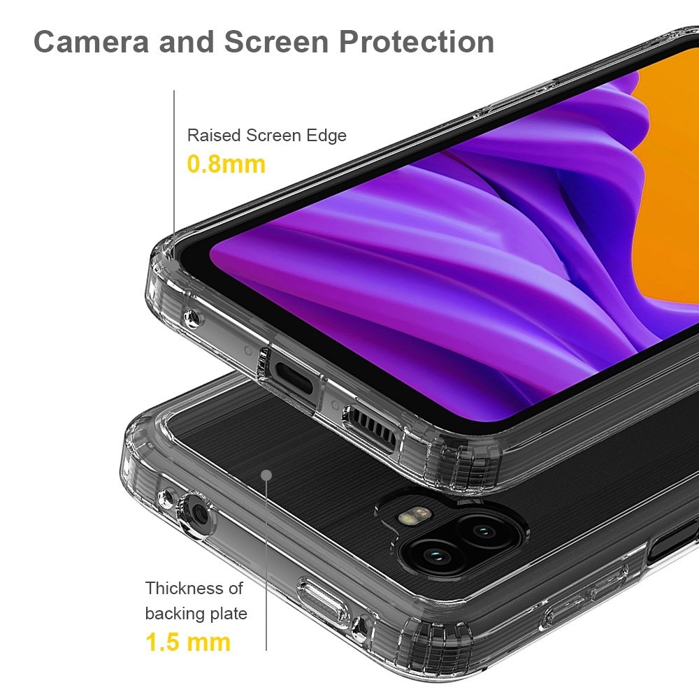 Crystal Hybrid Case Samsung Galaxy Xcover 6 Pro Transparent