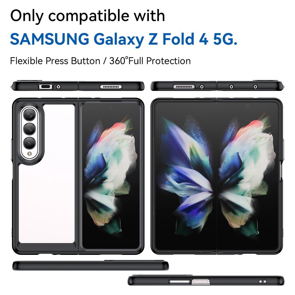 Hybriddeksel Samsung Galaxy Z Fold 4 gjennomsiktig