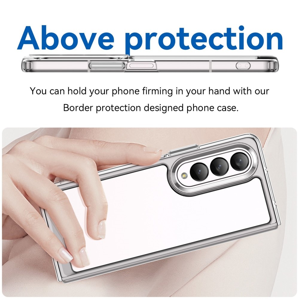 Crystal Hybrid Case Samsung Galaxy Z Fold 4 Transparent