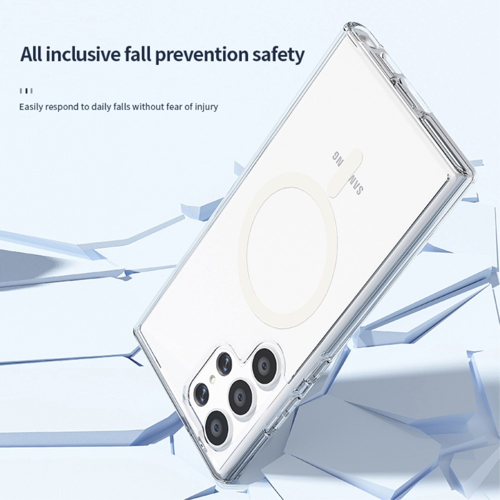 Hybriddeksel MagSafe Samsung Galaxy S23 Ultra gjennomsiktig