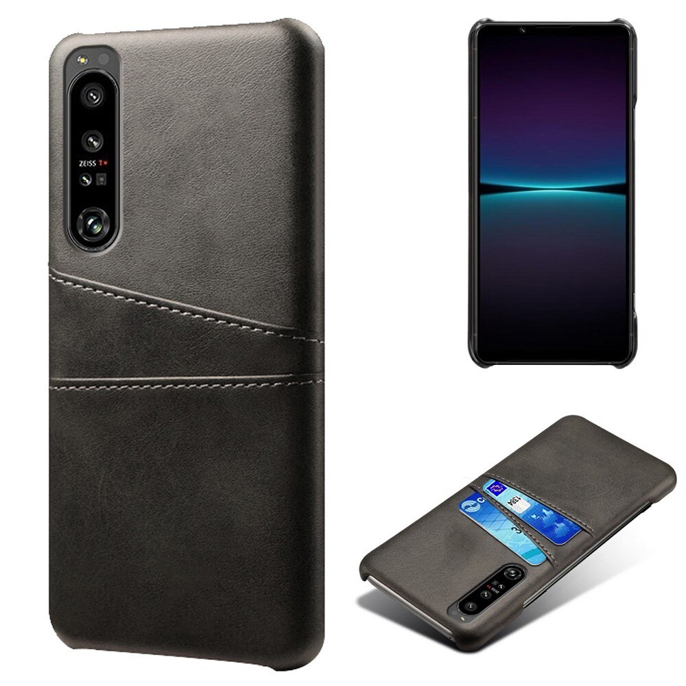 Card Slots Case Sony Xperia 1 IV Svart