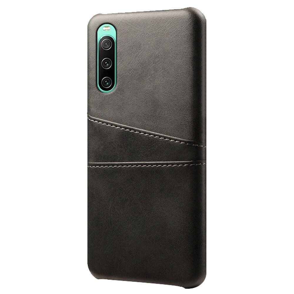 Card Slots Case Sony Xperia 10 IV svart