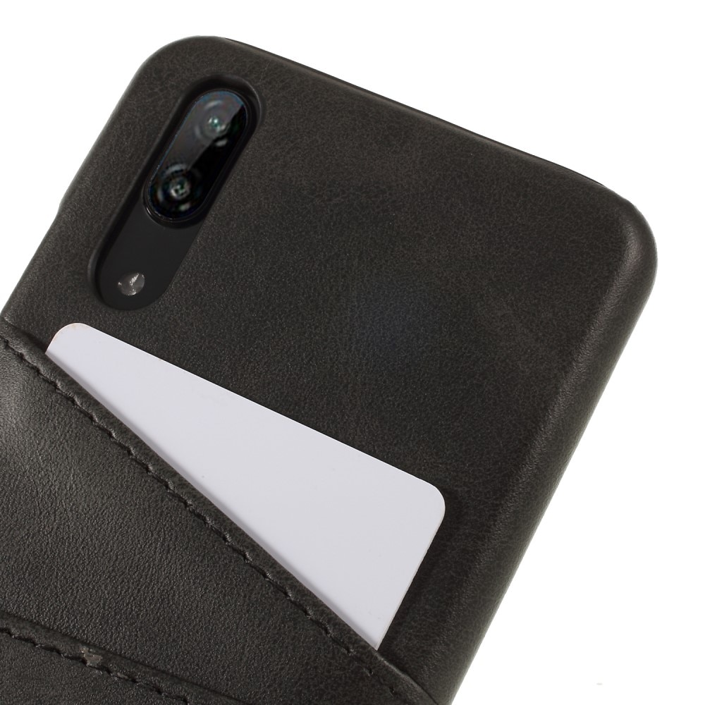 Card Slots Case Huawei P20 svart