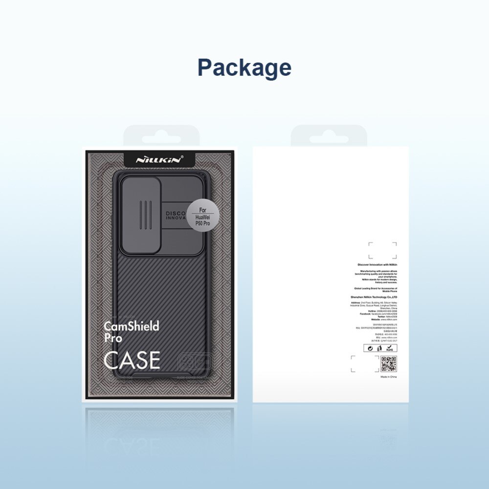 CamShield Deksel Huawei P50 Pro Svart