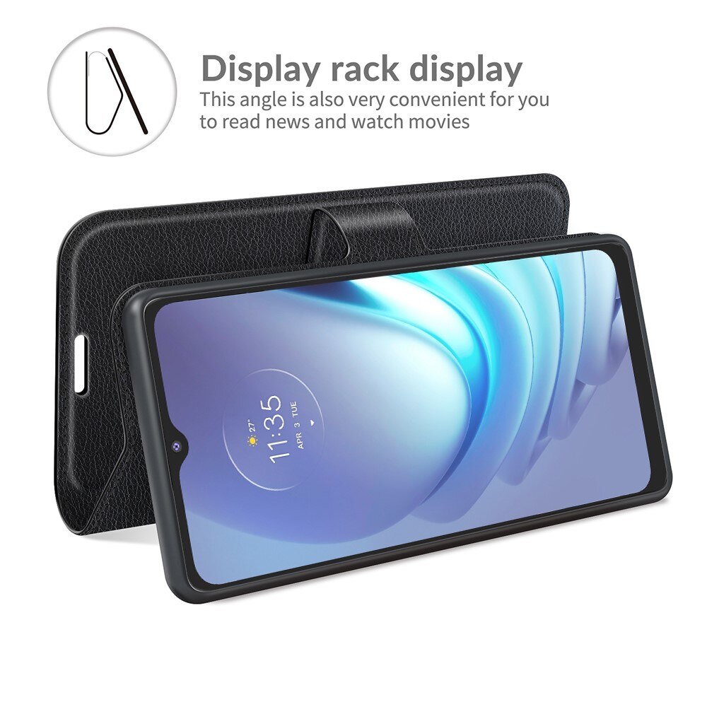 Mobilveske Motorola Moto G50 Svart