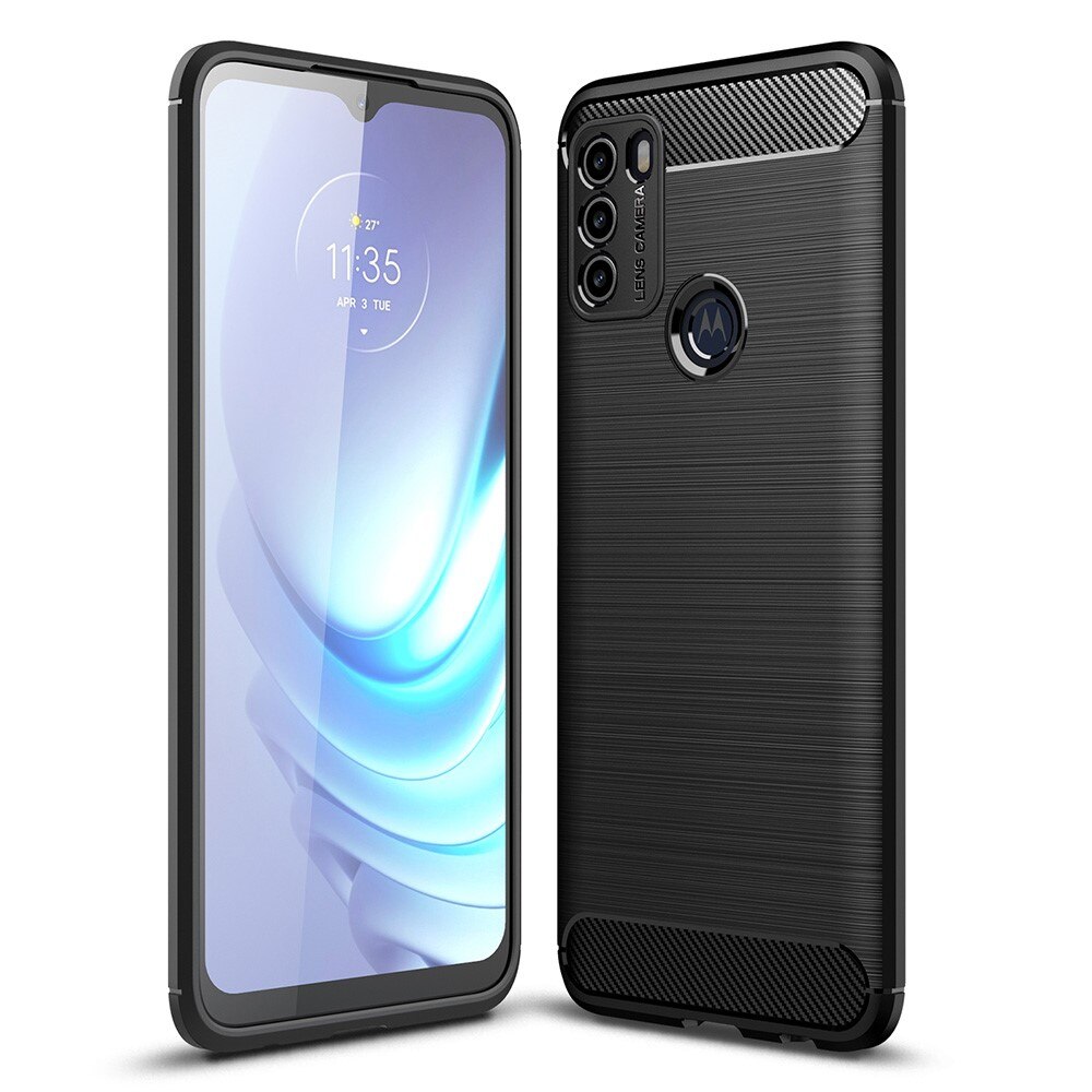 Brushed TPU Deksel Motorola Moto G50 Black