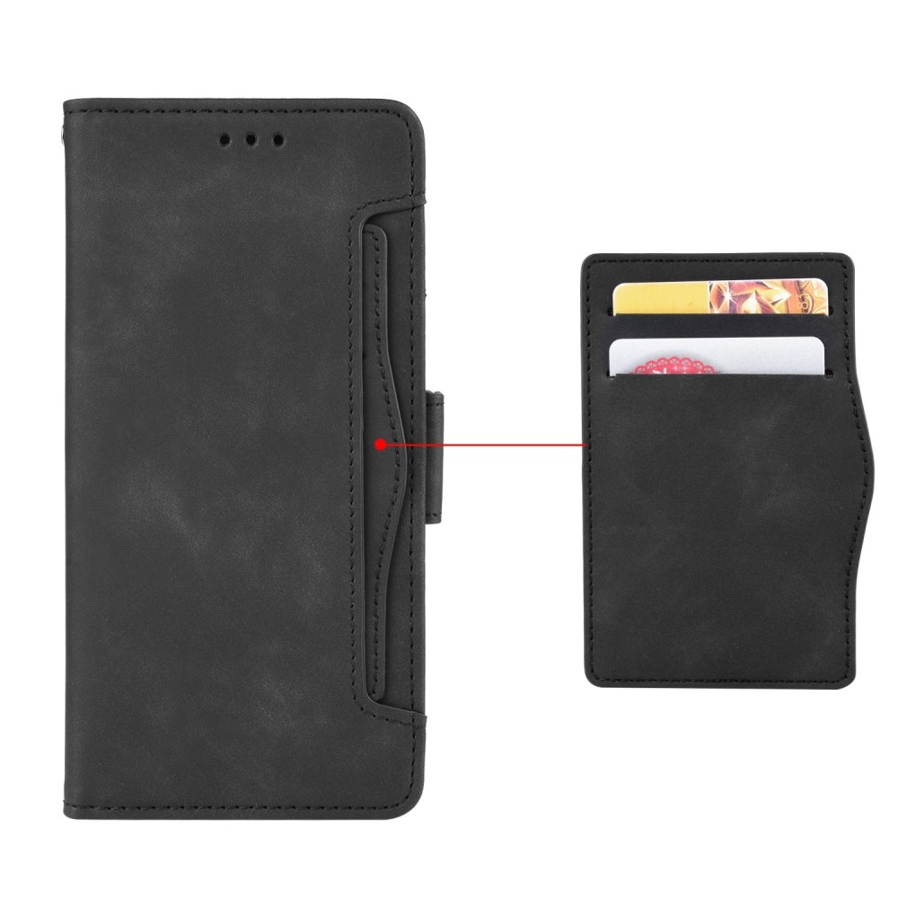 Multi Lommebokdeksel Motorola Edge 20 Pro svart