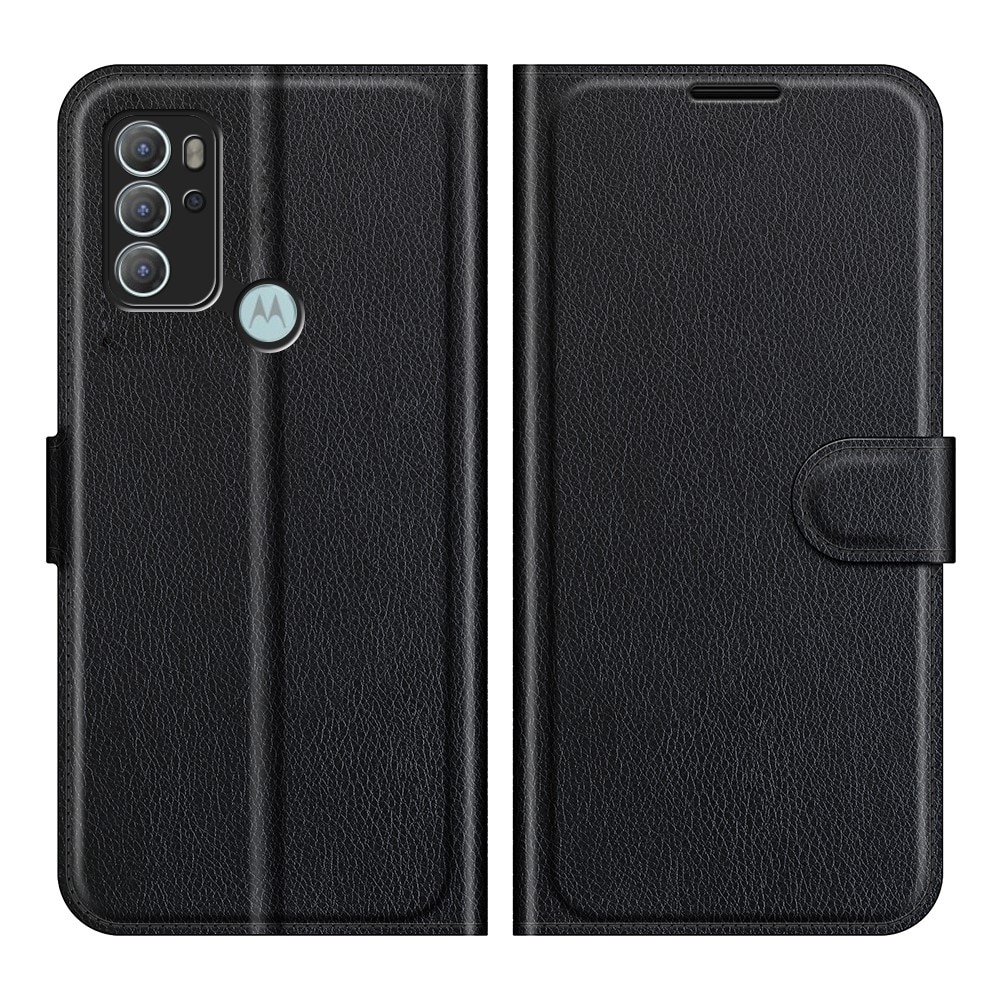 Mobilveske Motorola Moto G60s svart