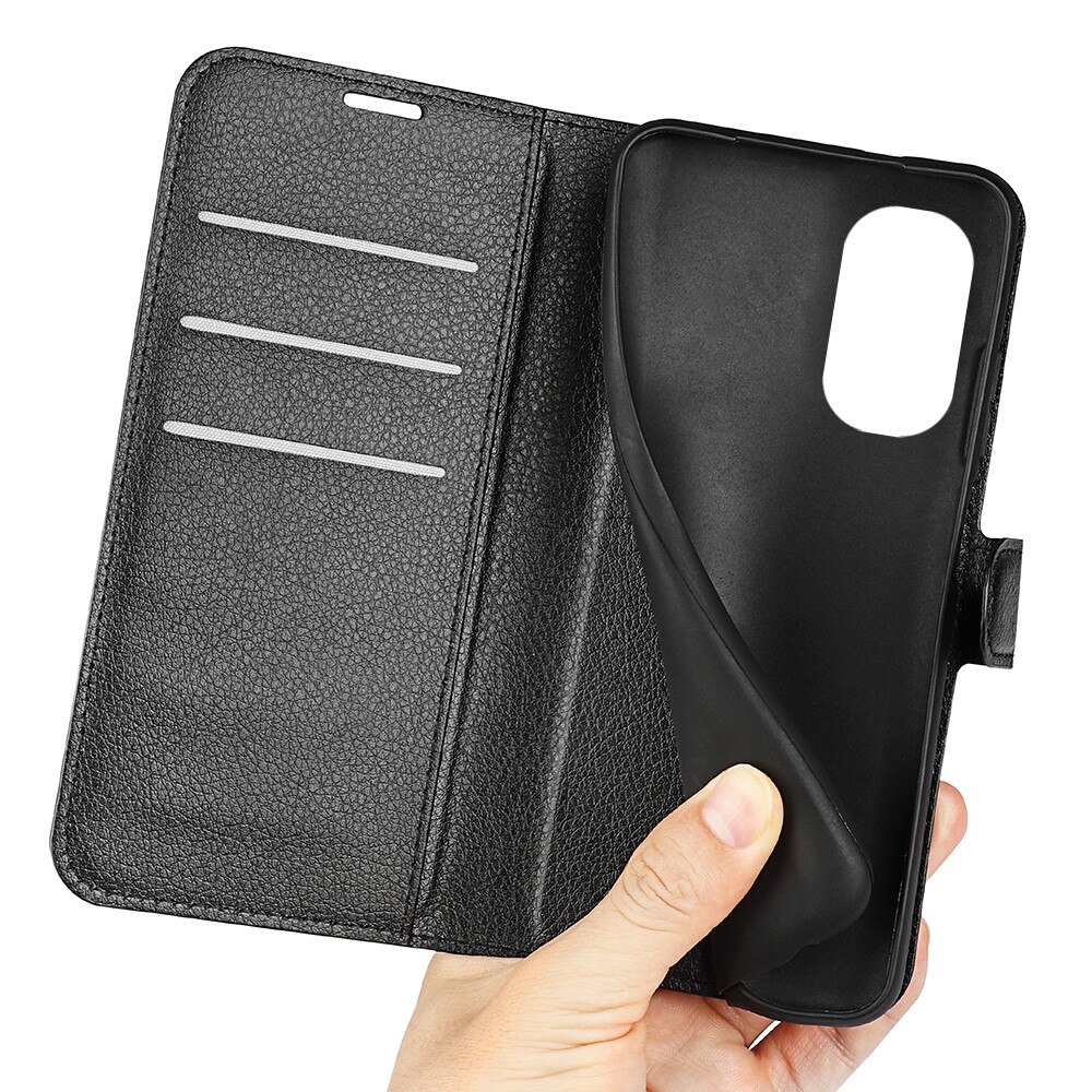 Mobilveske Motorola Moto G31/Moto G41 Svart