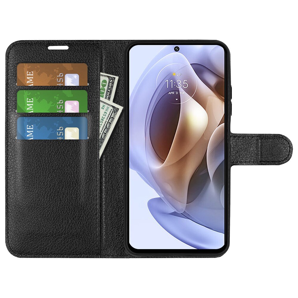 Mobilveske Motorola Moto G31/Moto G41 Svart