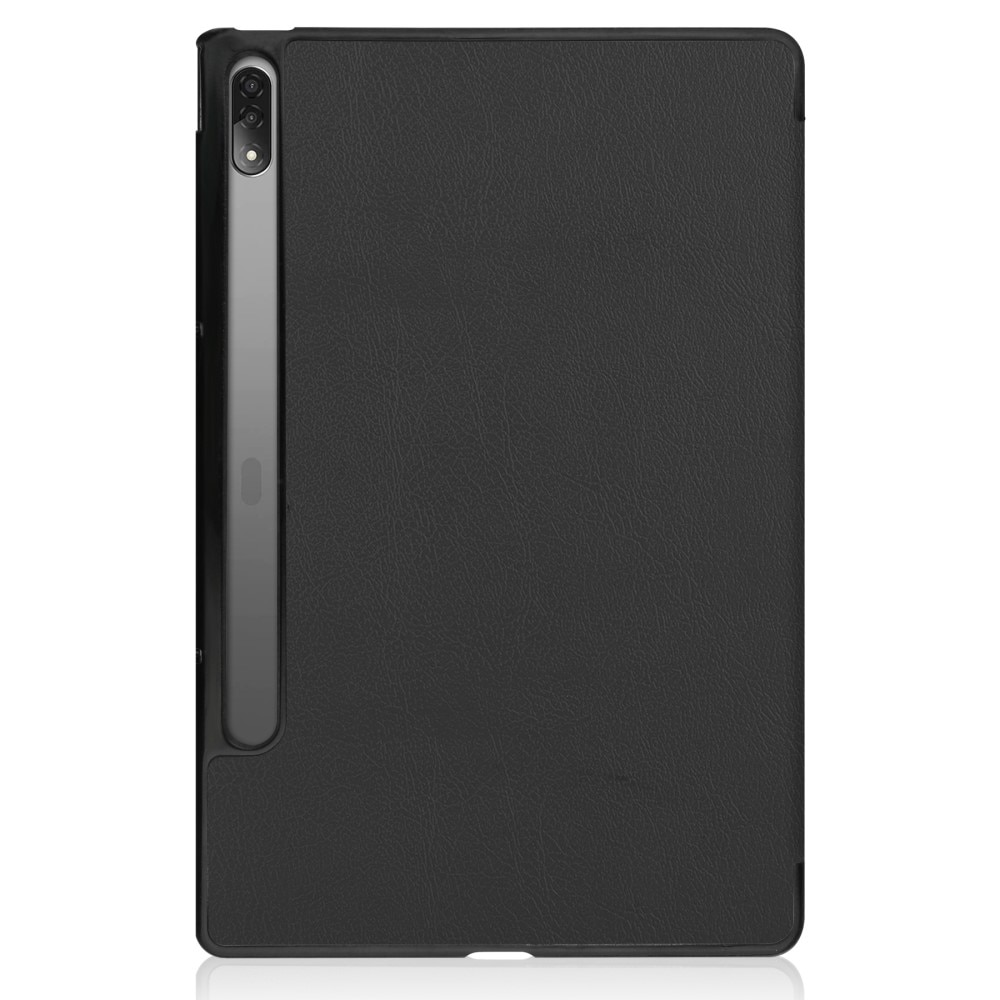 Lenovo Tab P12 Pro Etui Tri-fold svart