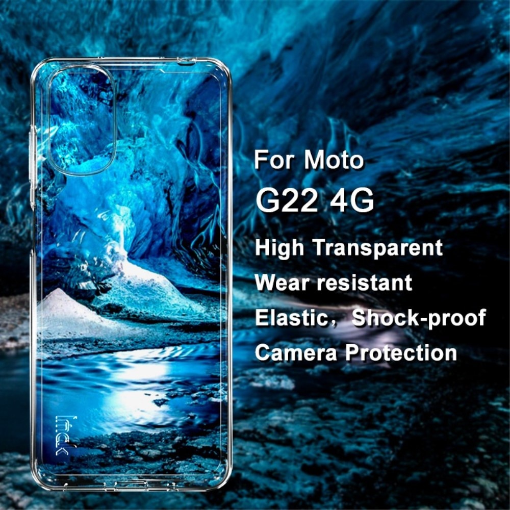 TPU Deksel Motorola Moto G22 Crystal Clear