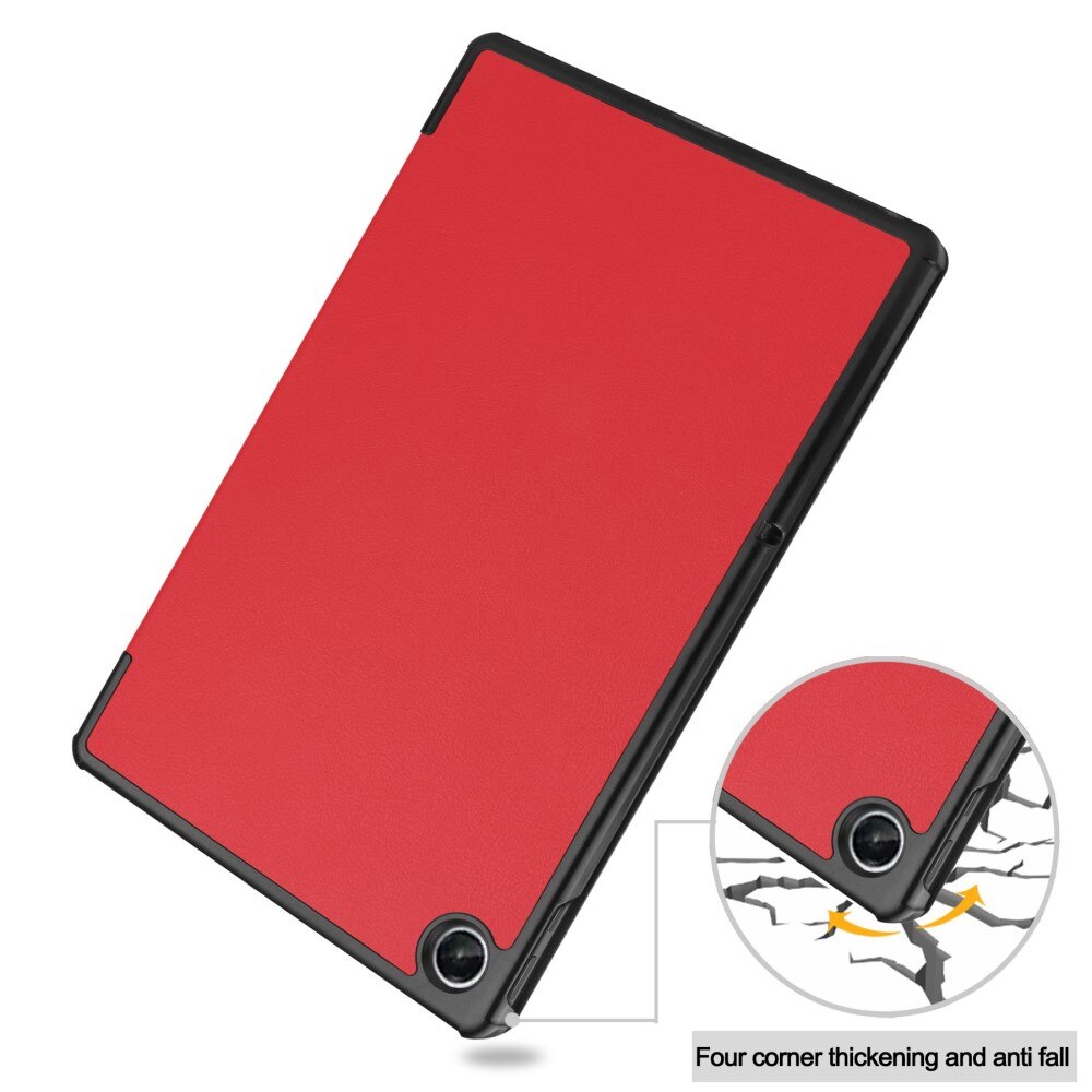 Etui Tri-fold Lenovo Tab M10 Plus (3rd gen) rød