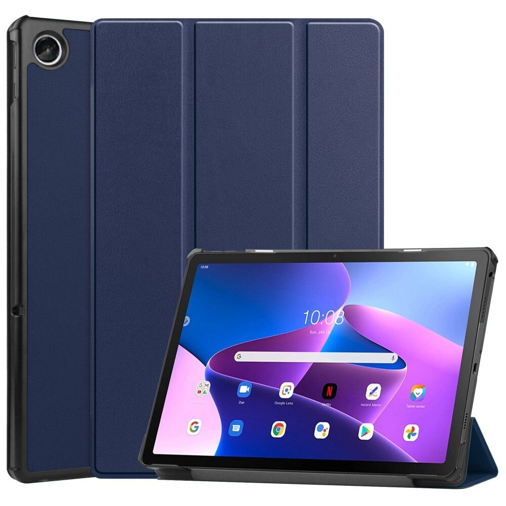 Etui Tri-fold Lenovo Tab M10 Plus (3rd gen) blå