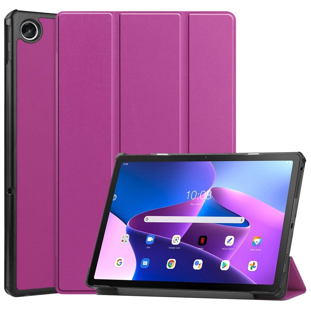 Etui Tri-fold Lenovo Tab M10 Plus (3rd gen) lilla