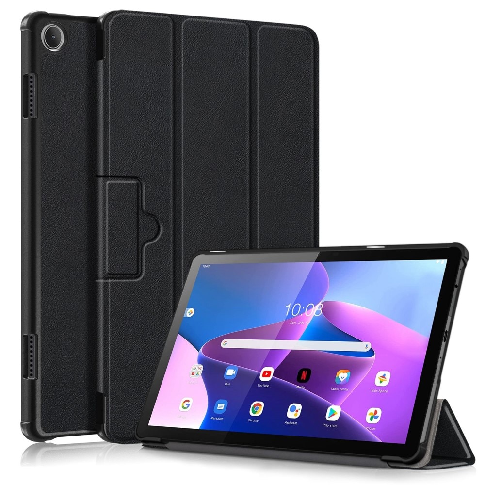 Etui Tri-fold Lenovo Tab M10 (3rd gen) svart