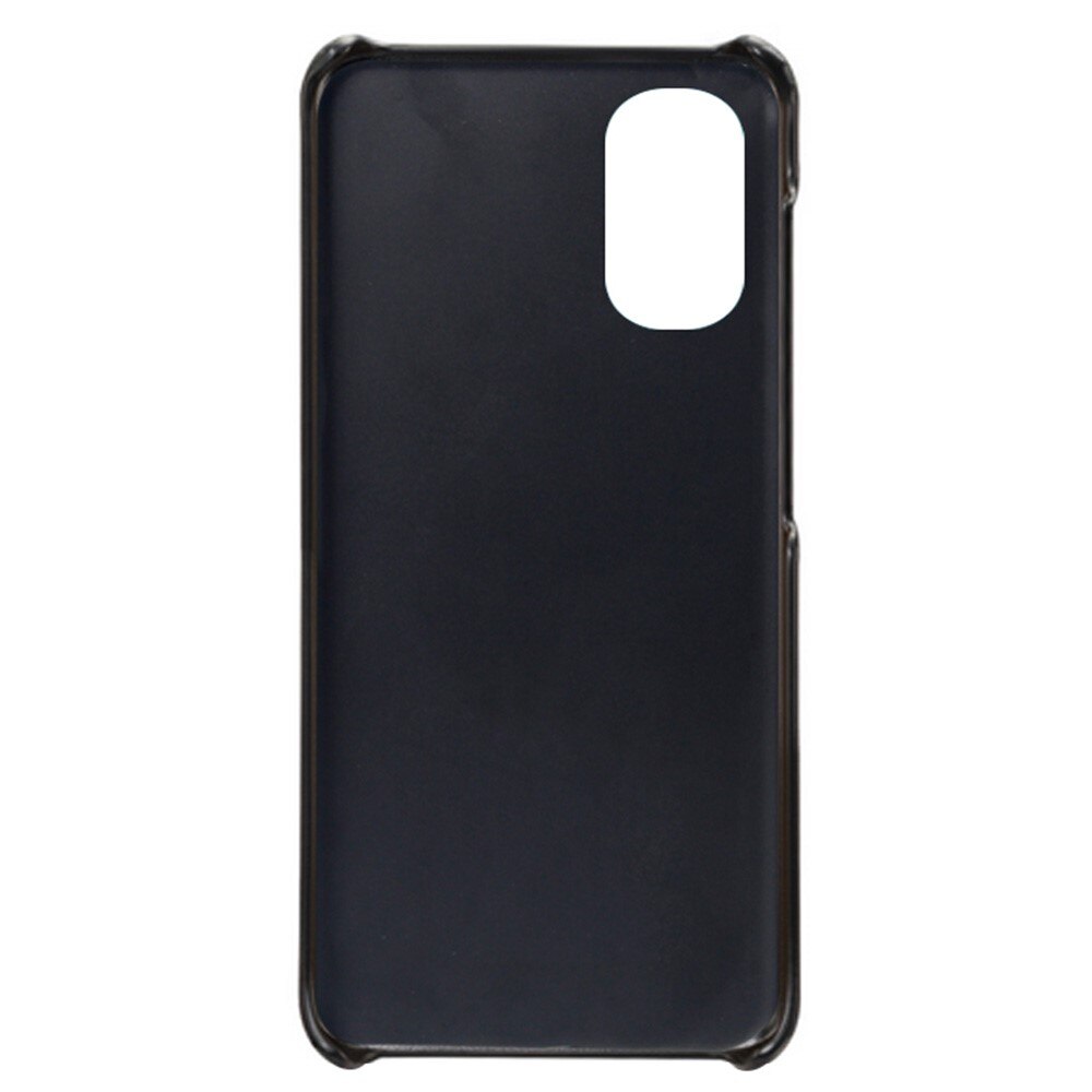 Card Slots Case Motorola Moto E32 Svart