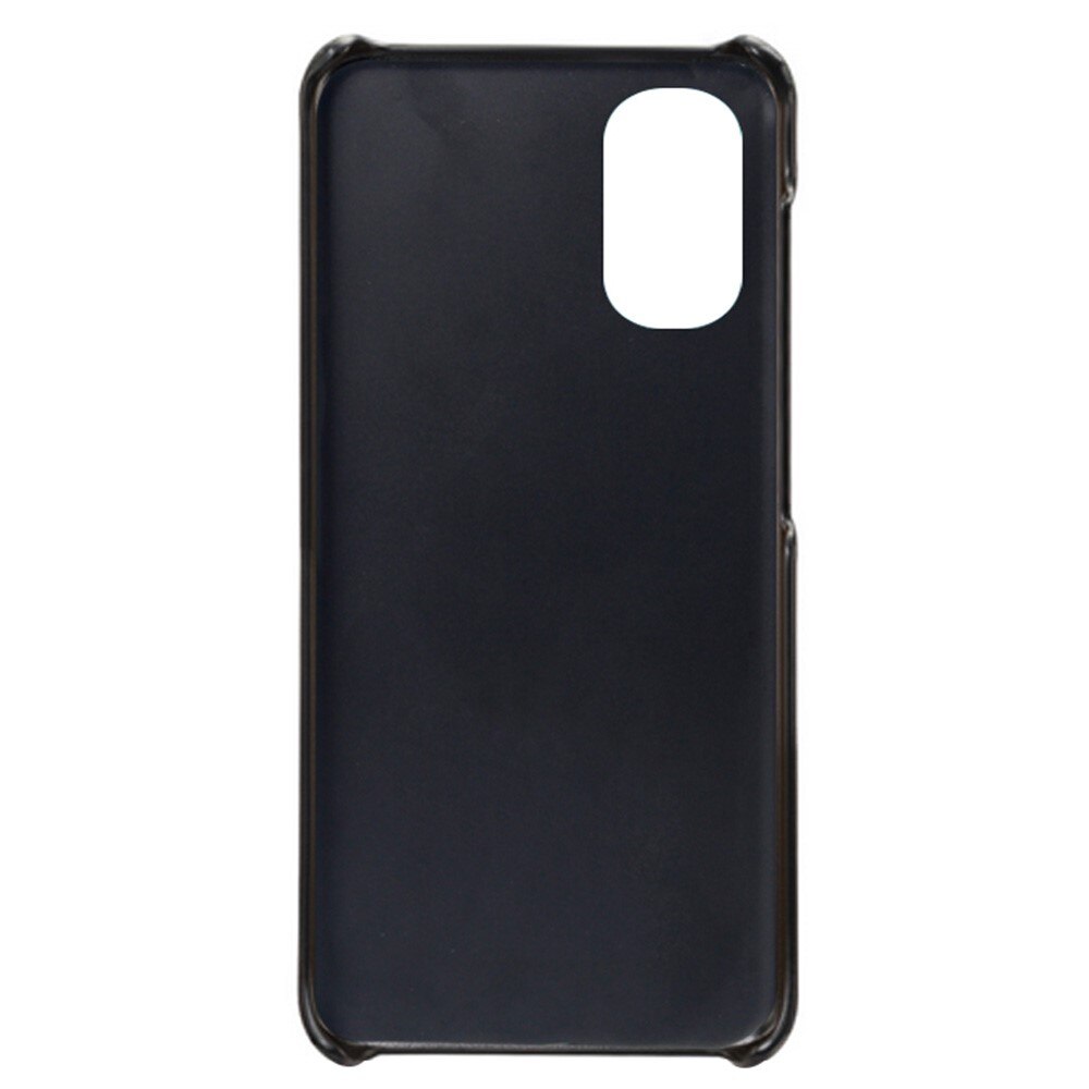 Card Slots Case Motorola Moto E32 svart