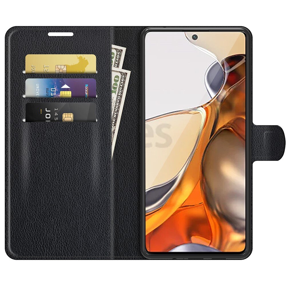 Mobilveske Xiaomi 11T/11T Pro Svart