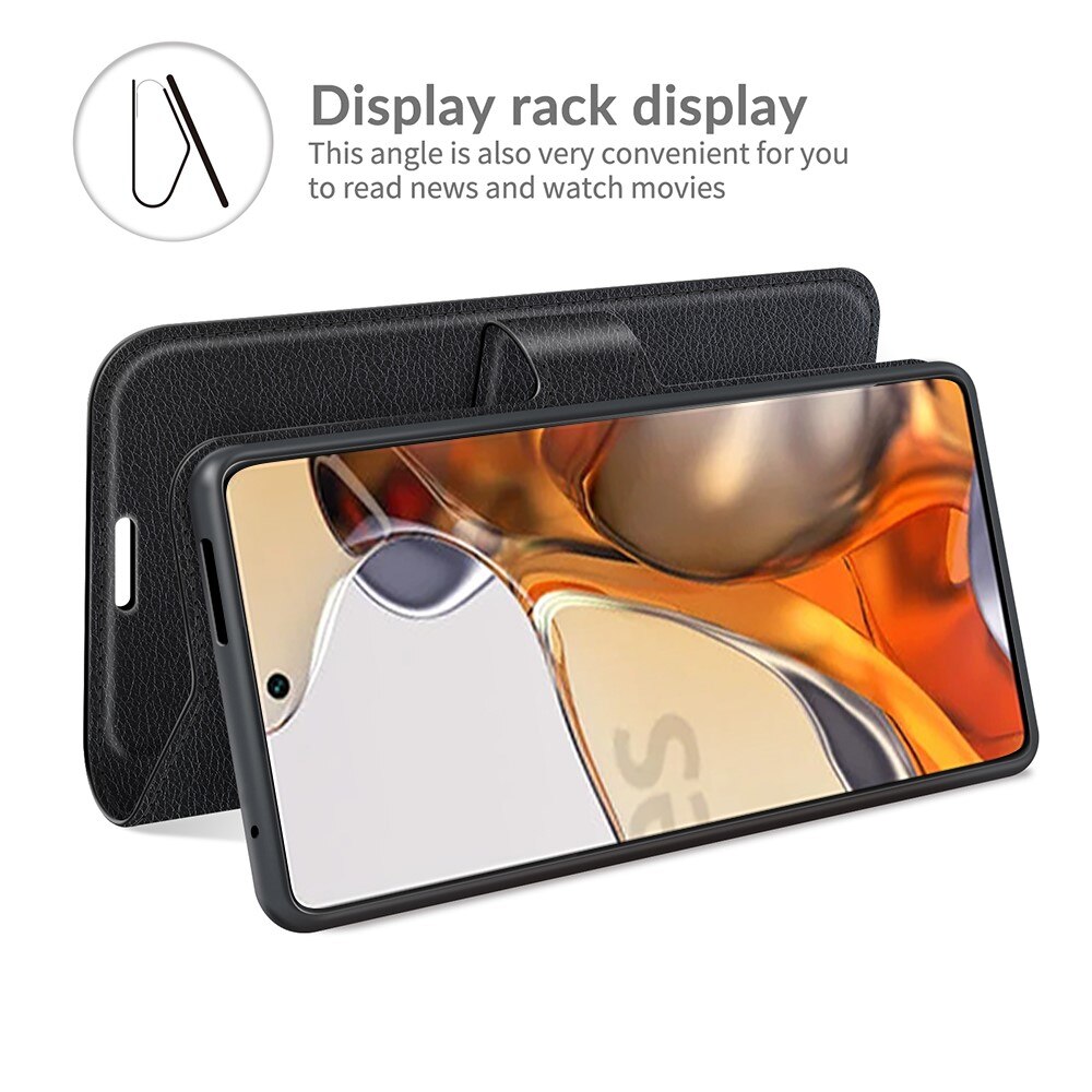 Mobilveske Xiaomi 11T/11T Pro Svart