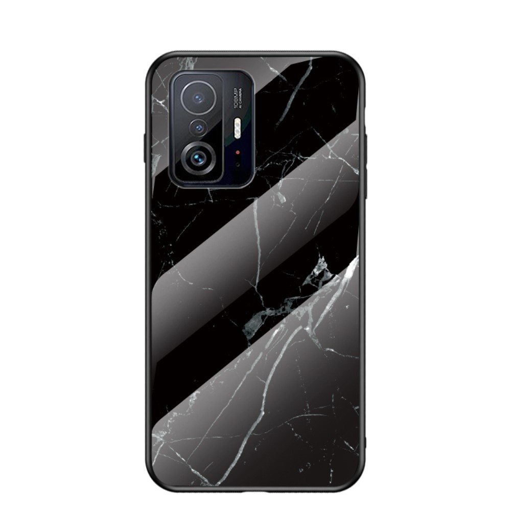 Herdet Glass Deksel Xiaomi 11T/11T Pro svart marmor