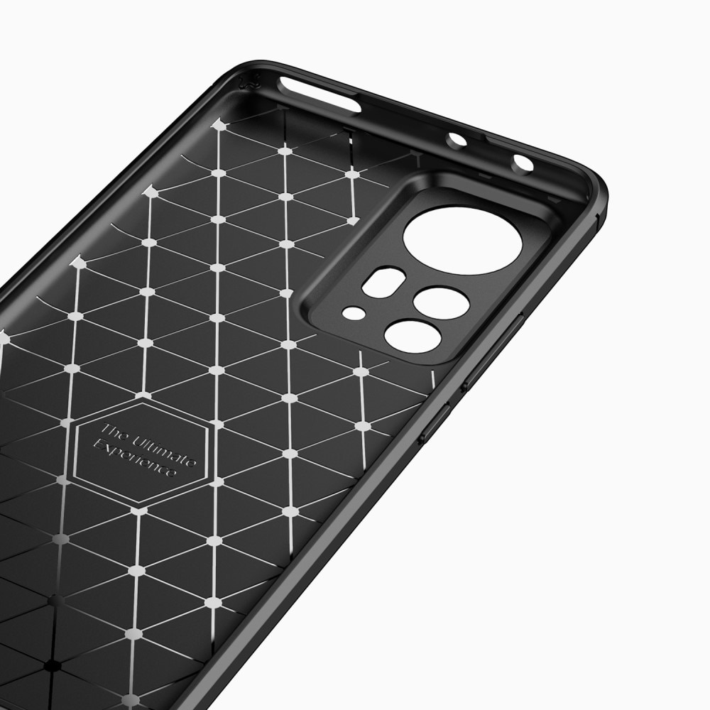Xiaomi 12 Pro Deksel TPU Brushed Svart