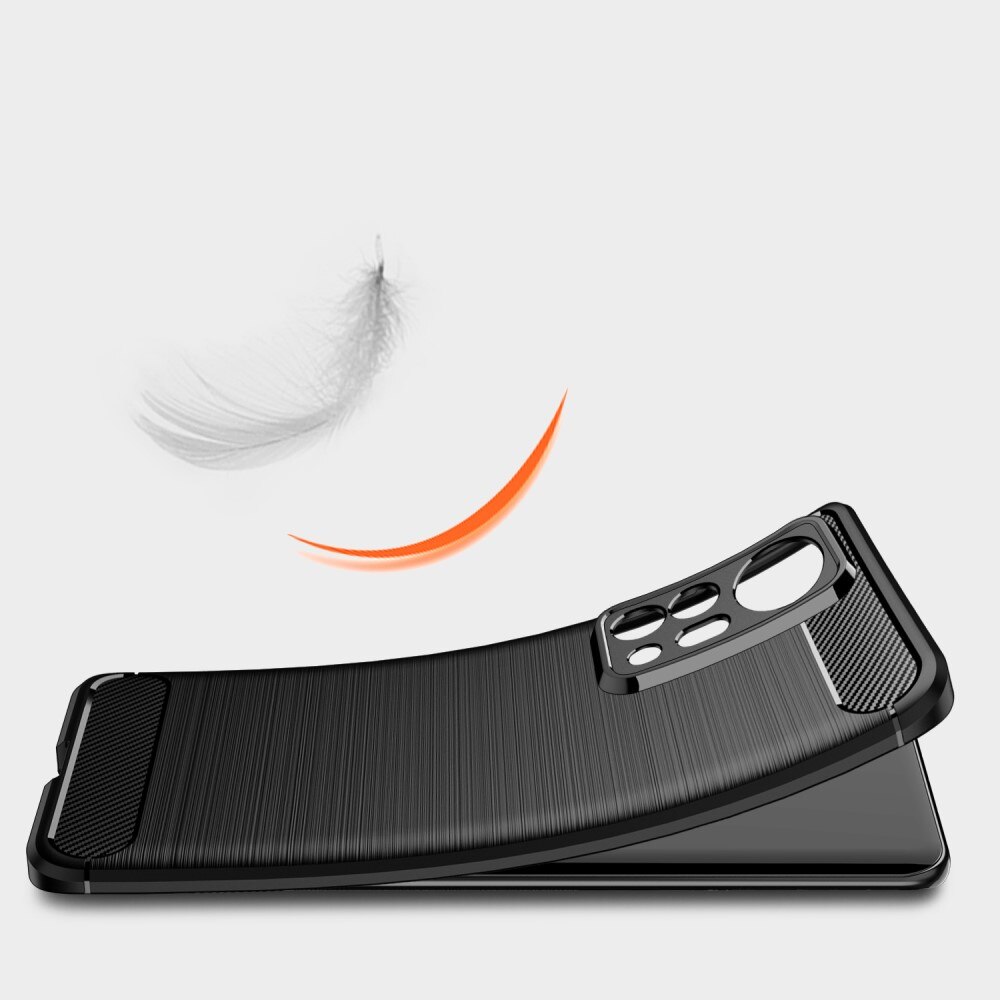 Xiaomi 12 Pro Deksel TPU Brushed Svart