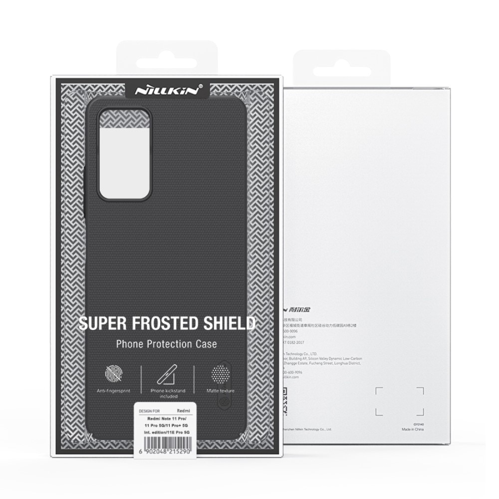 Super Frosted Shield Xiaomi Redmi Note 11 Pro svart