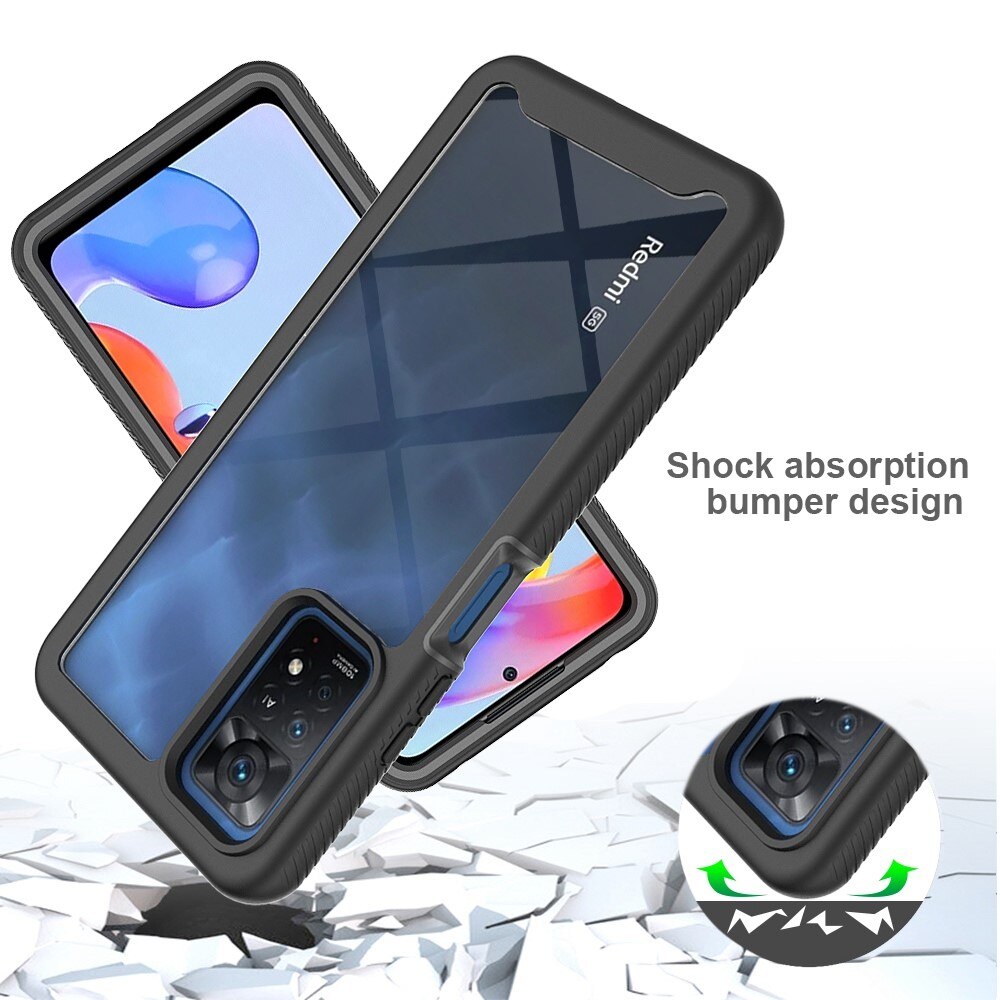 Full Protection Case Xiaomi Redmi Note 11 Pro Svart