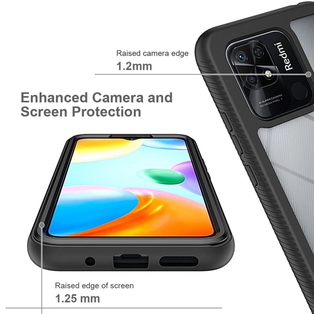 Full Protection Case Xiaomi Redmi 10C Svart
