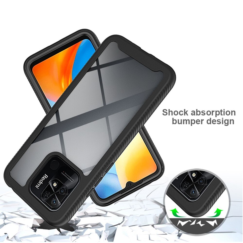 Full Protection Case Xiaomi Redmi 10C Svart