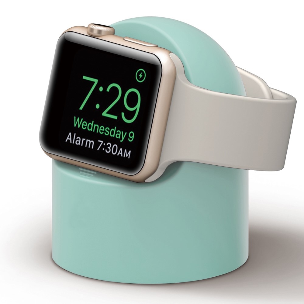 Ladestativ Apple Watch turkis