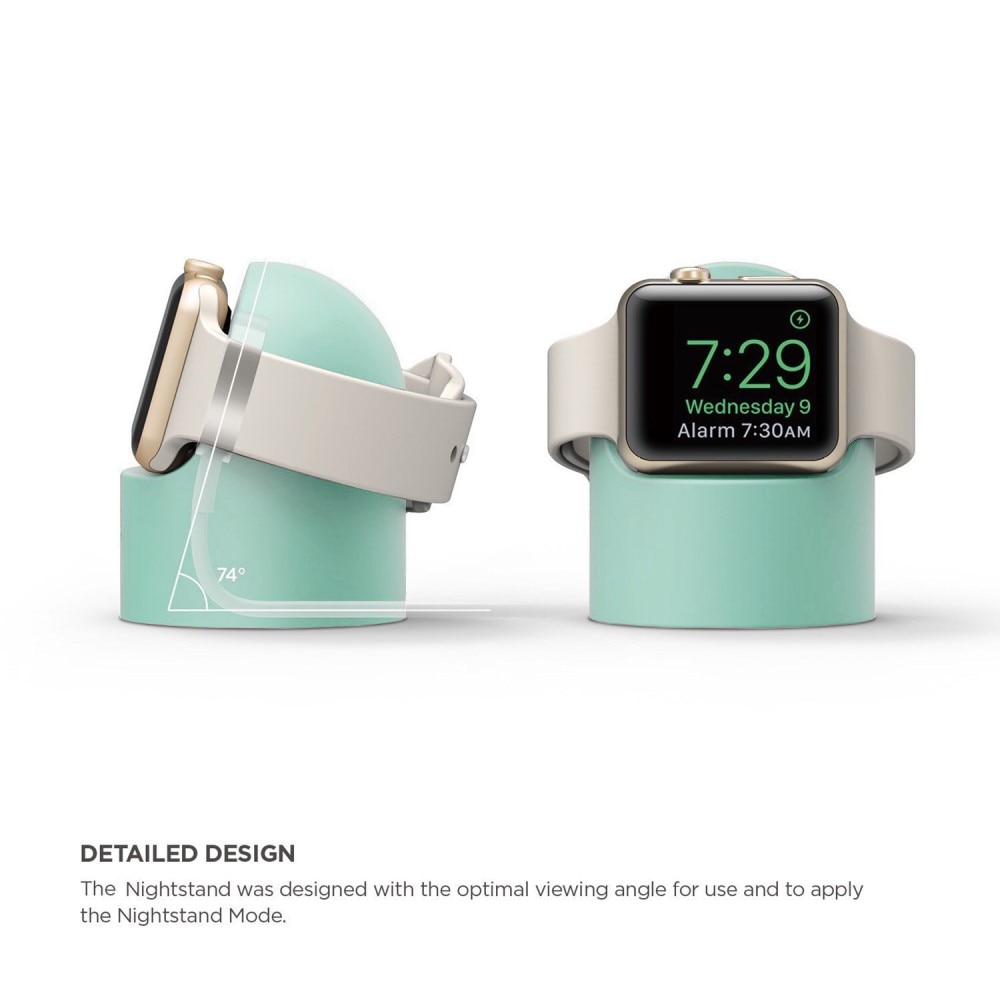 Ladestativ Apple Watch turkis