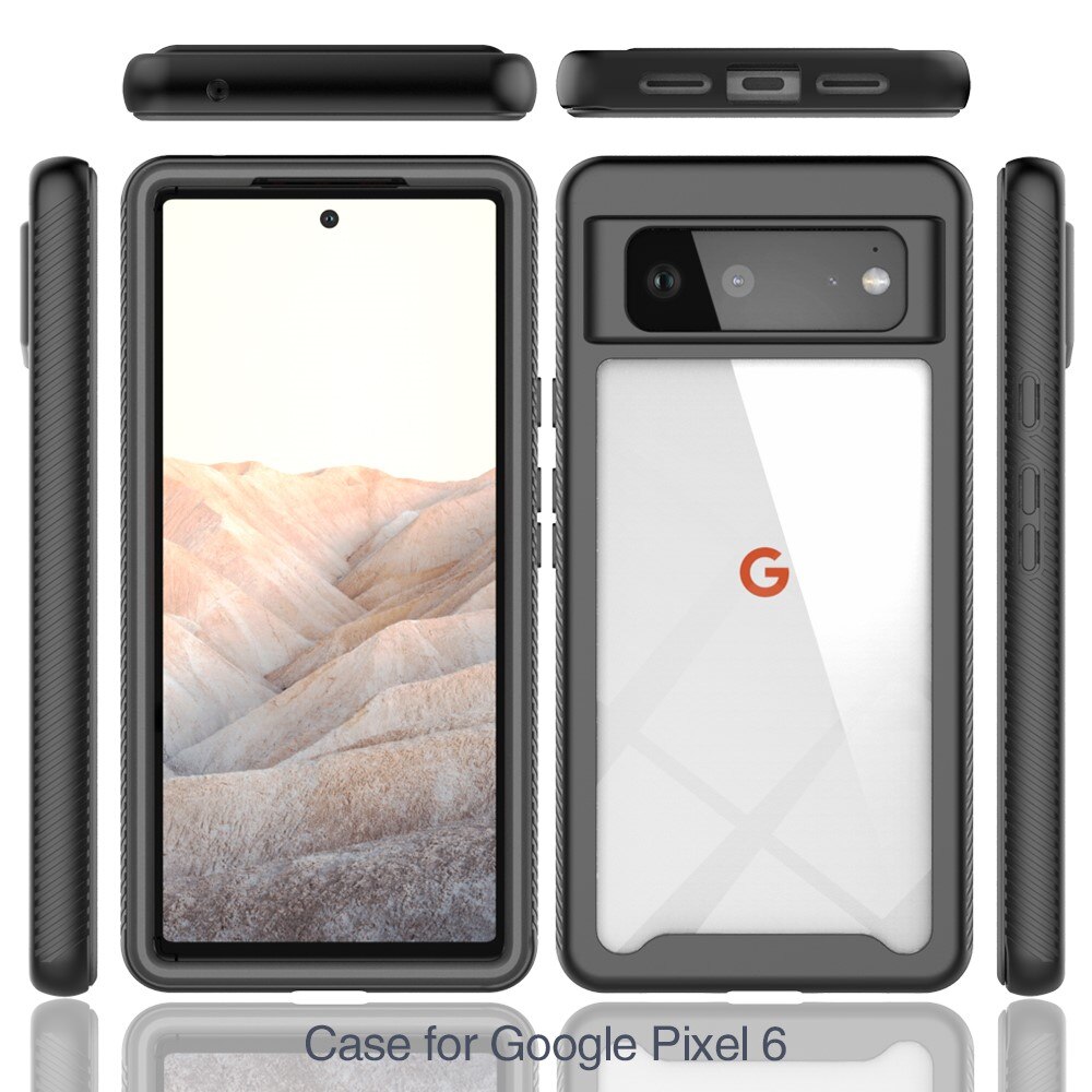 Full Cover Deksel Google Pixel 6 Svart