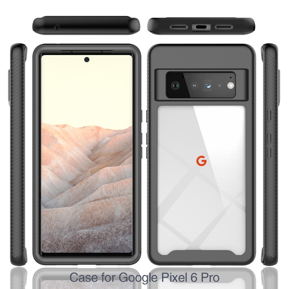 Full Cover Deksel Google Pixel 6 Pro Svart