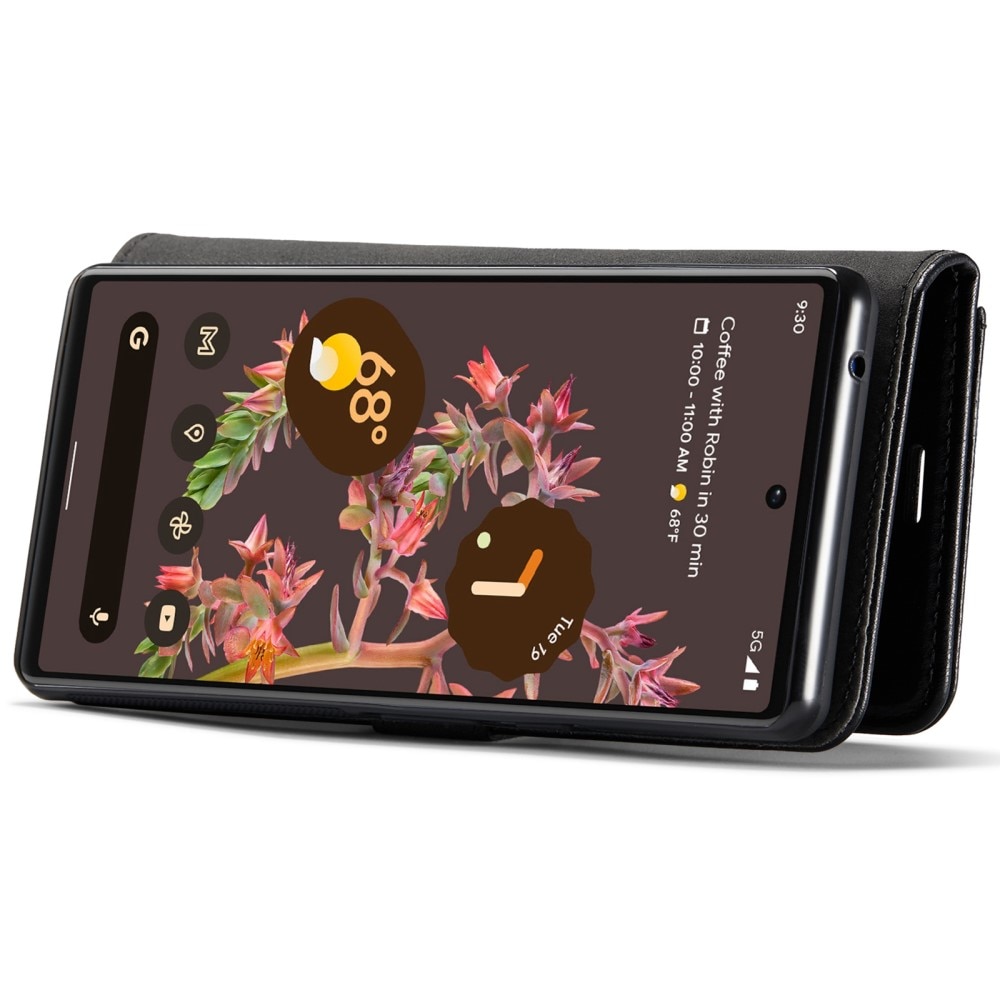 Magnet Wallet Google Pixel 6 Svart