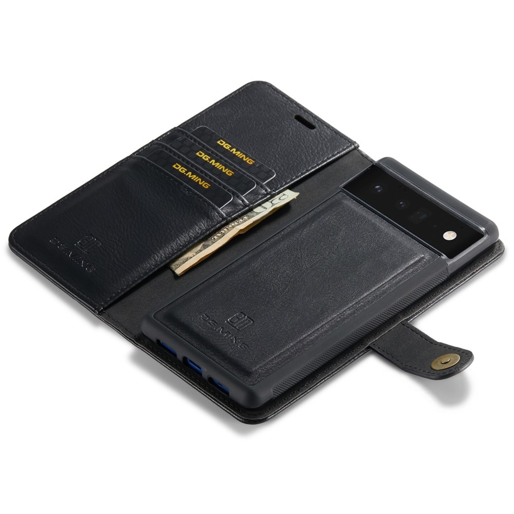 Magnet Wallet Google Pixel 6 Svart