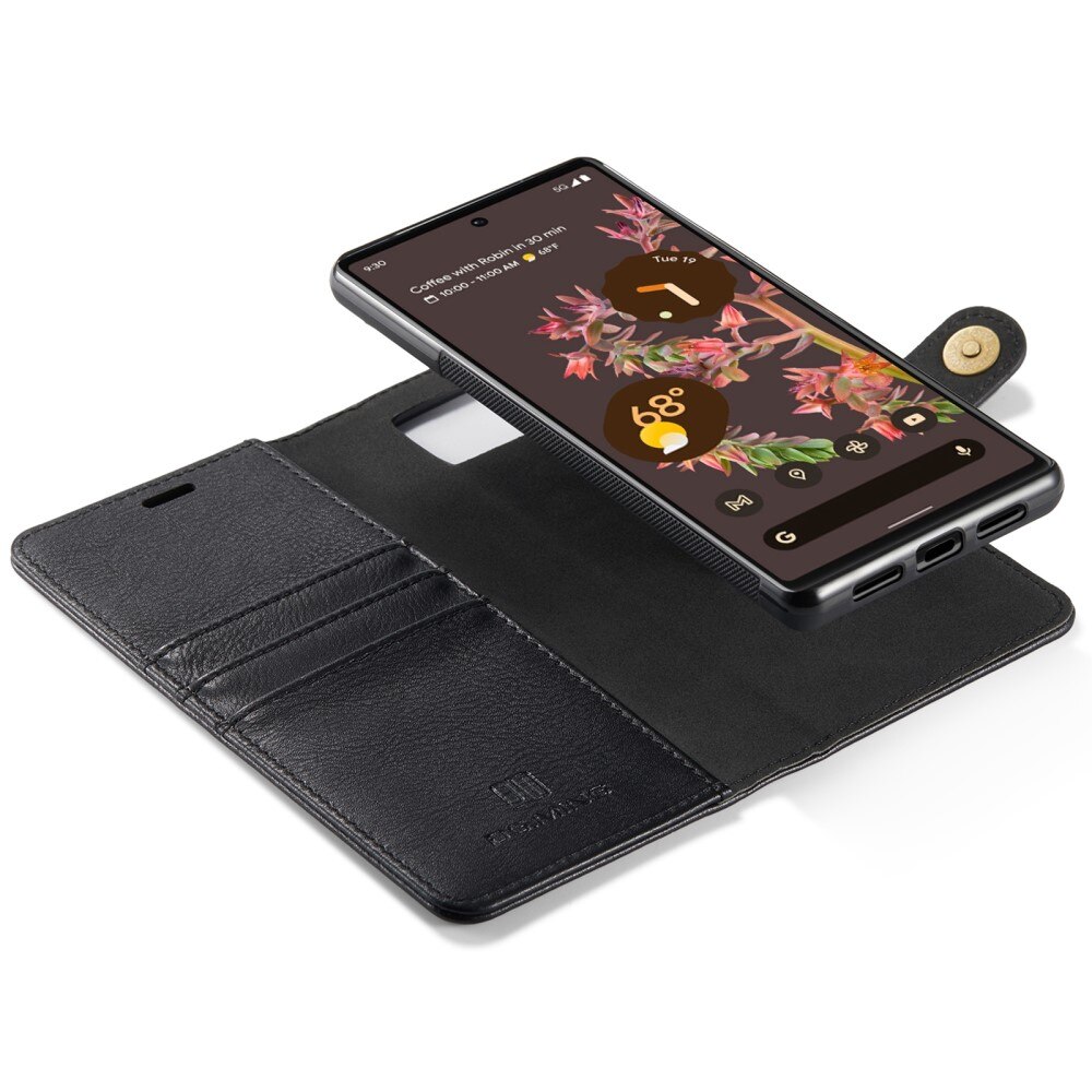 Magnet Wallet Google Pixel 6 Svart