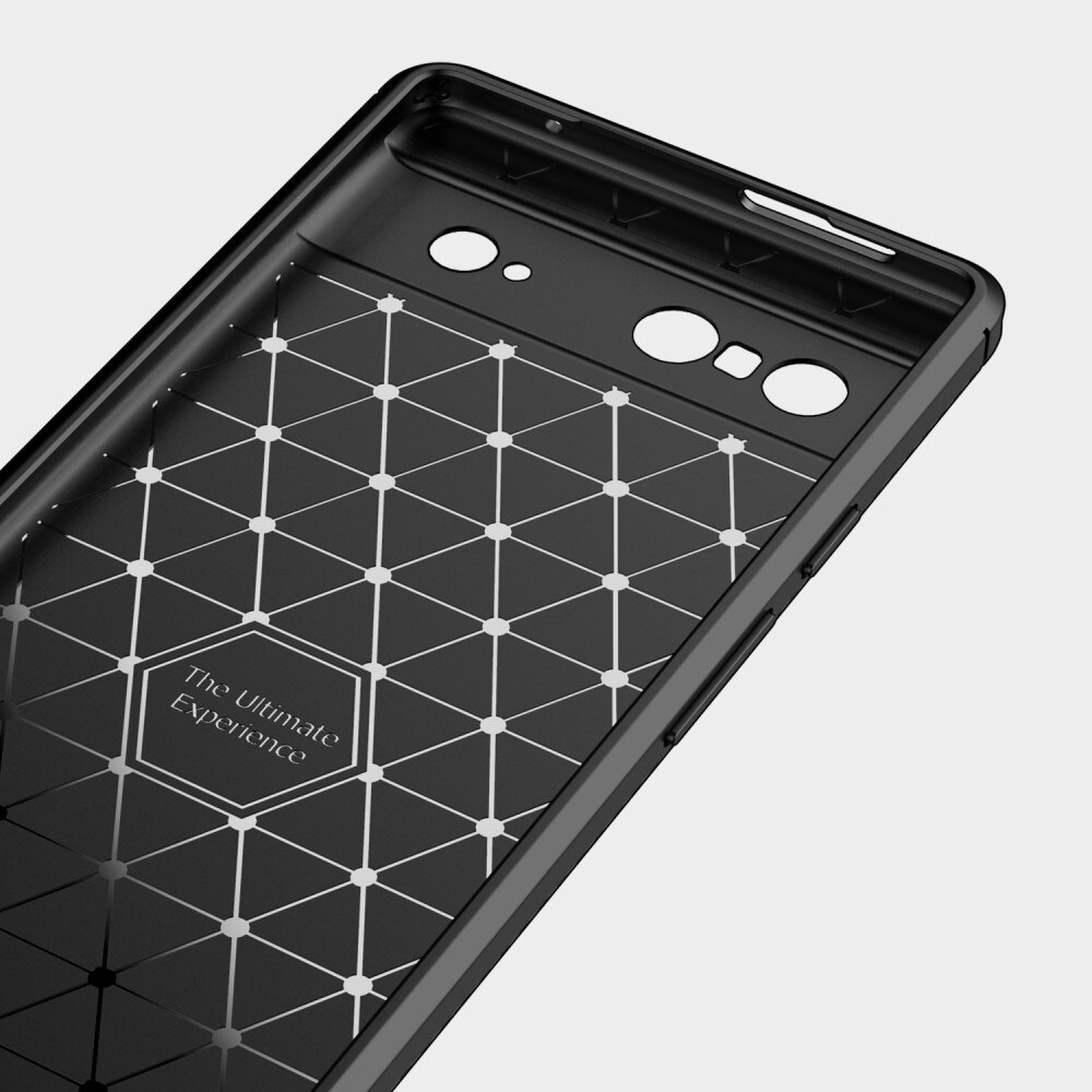 Google Pixel 7 Deksel TPU Brushed Svart