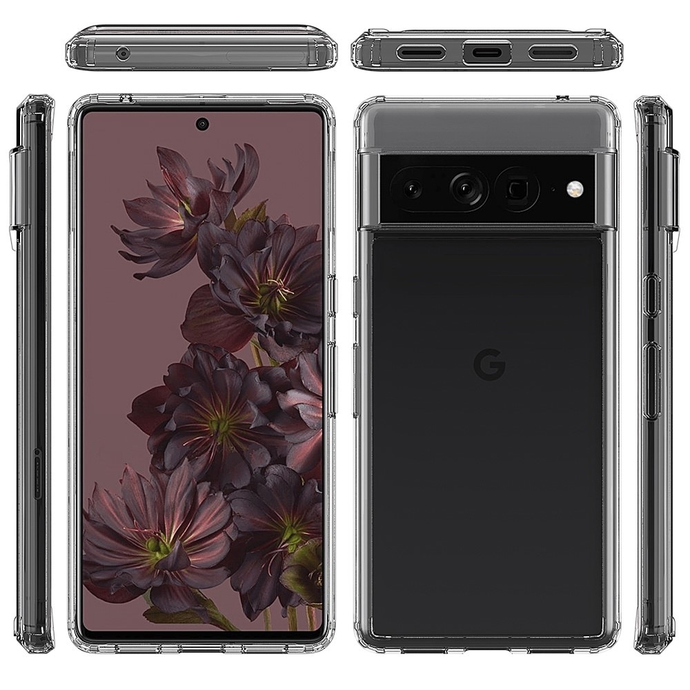 Crystal Hybrid Case Google Pixel 7 Pro Transparent