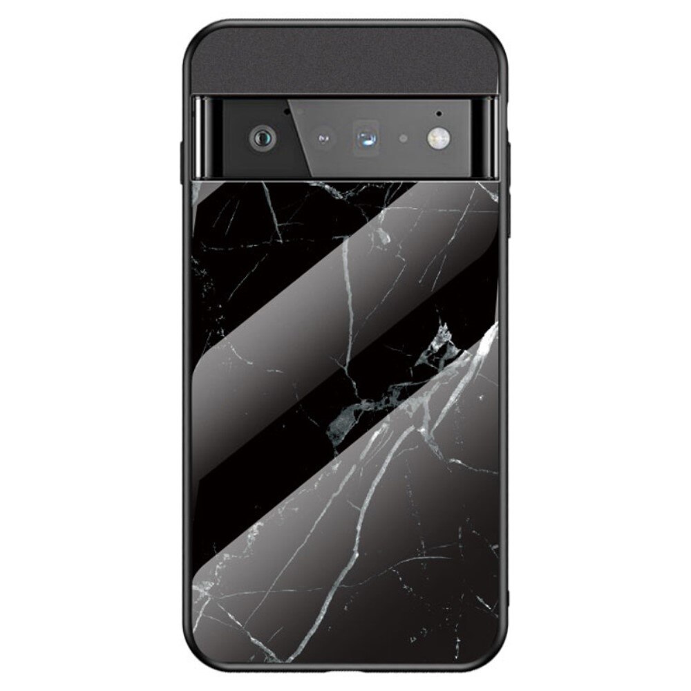 Herdet Glass Deksel Google Pixel 7 Pro svart marmor