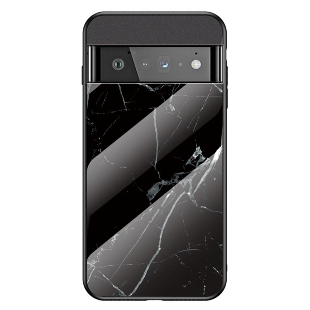 Herdet Glass Deksel Google Pixel 7 svart marmor