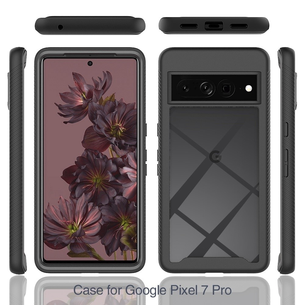 Full Cover Deksel Google Pixel 7 Pro svart