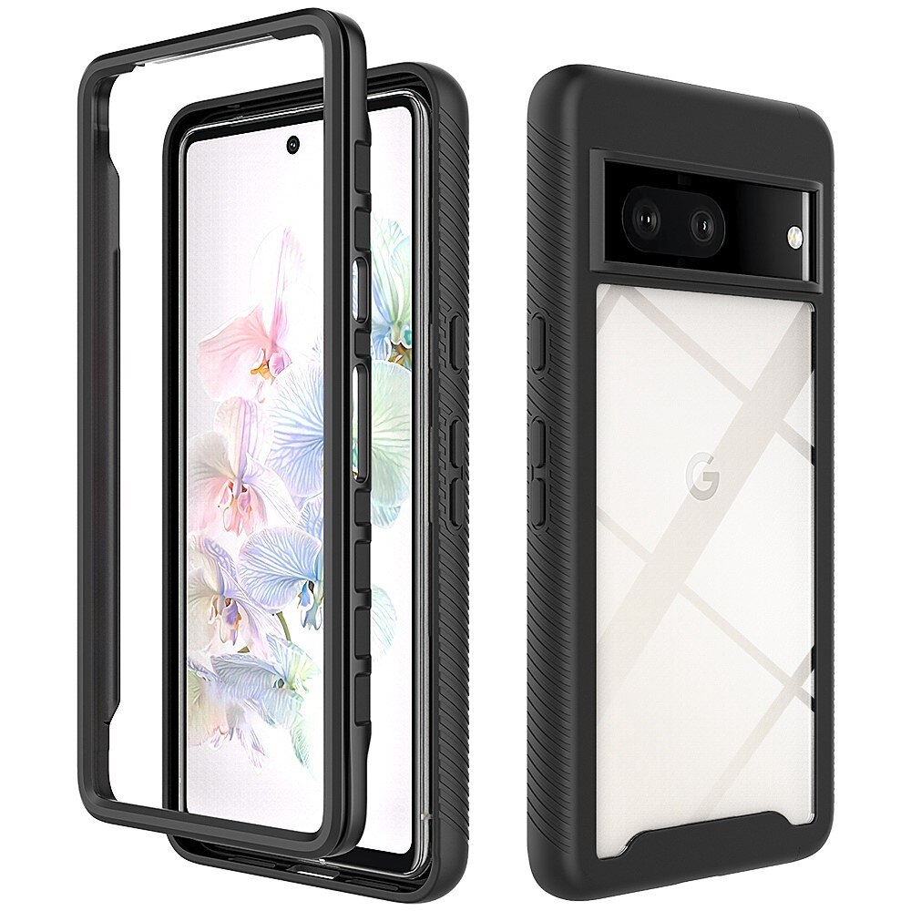 Full Cover Deksel Google Pixel 7 Svart
