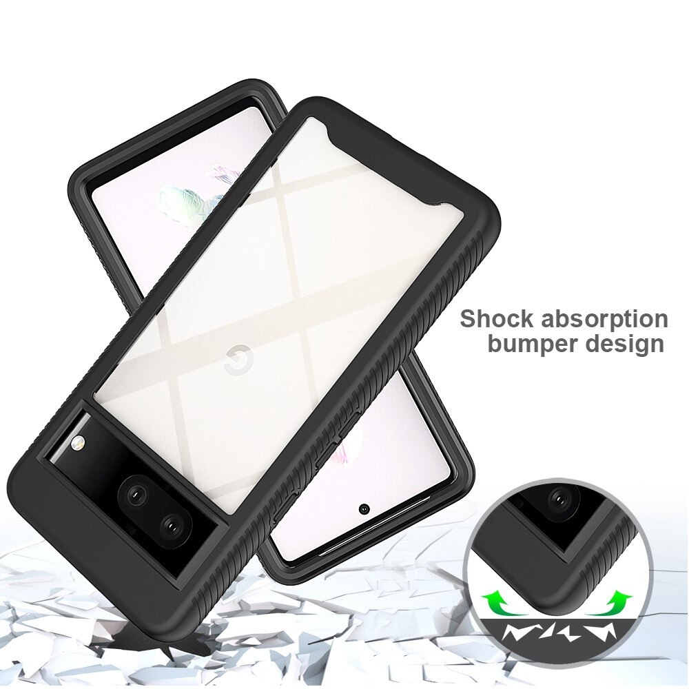 Full Cover Deksel Google Pixel 7 Svart