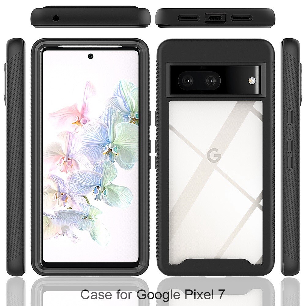 Full Cover Deksel Google Pixel 7 Svart