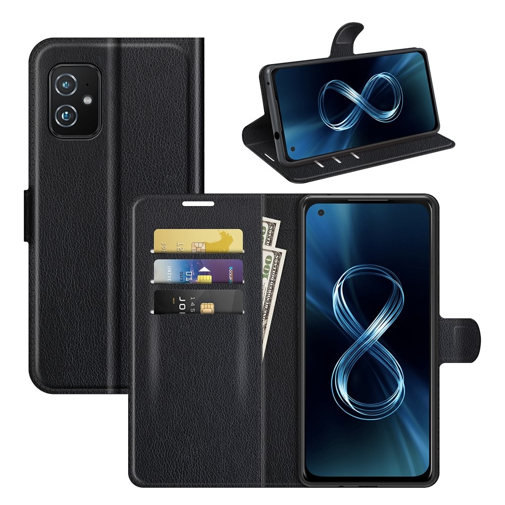 Mobilveske Asus ZenFone 8 Svart