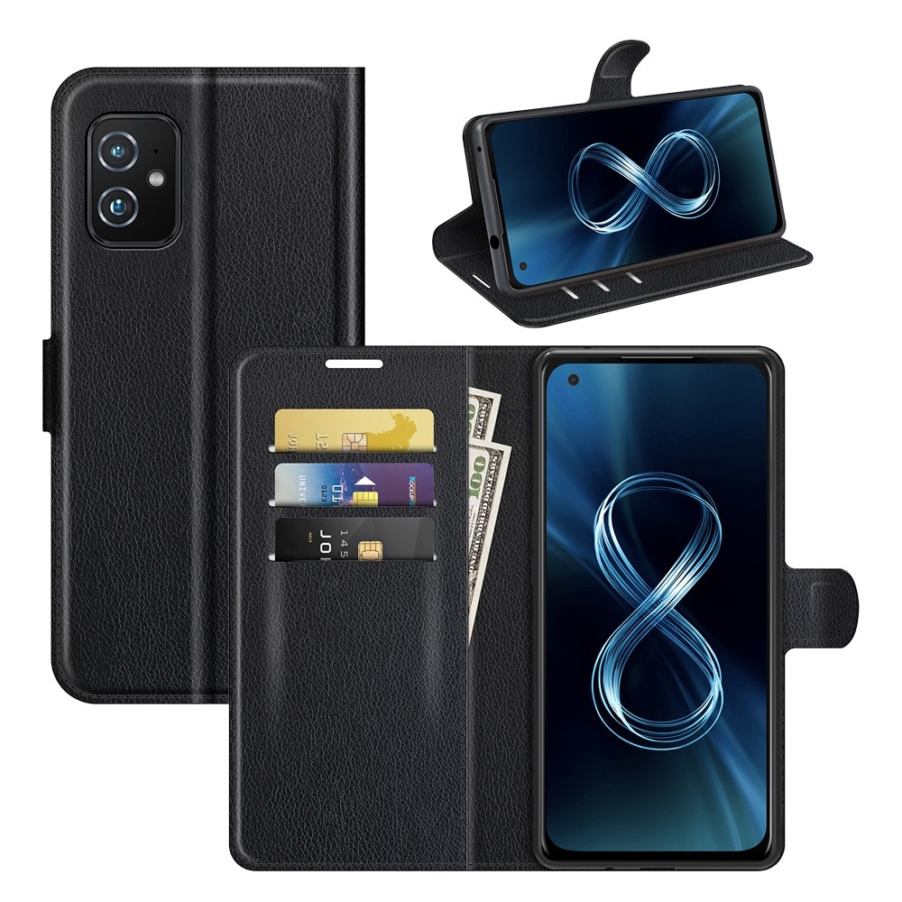 Mobilveske Asus Zenfone 8 svart