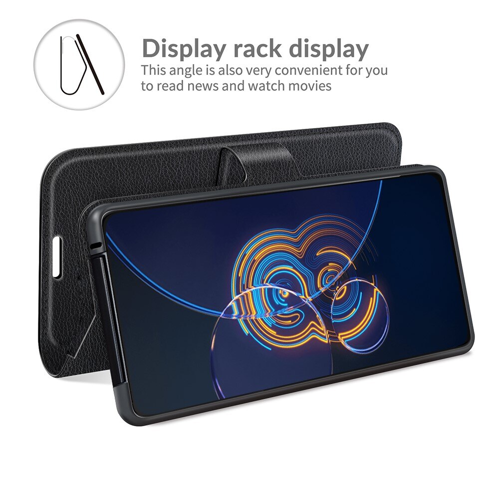 Mobilveske Asus ZenFone 8 Flip svart