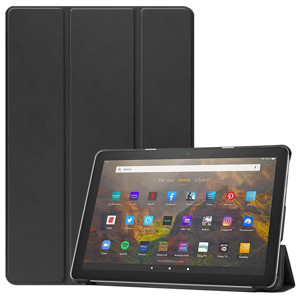 Etui Tri-fold Amazon Fire HD 10 (2021) svart